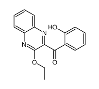 (3-ethoxyquinoxalin-2-yl)-(2-hydroxyphenyl)methanone Structure