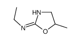 N-ethyl-5-methyl-4,5-dihydro-1,3-oxazol-2-amine结构式