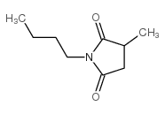 N-Butyl-2-methyl-succinimide结构式