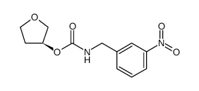 Carbamic acid, N-[(3-nitrophenyl)methyl]-, (3S)-tetrahydro-3-furanyl ester图片