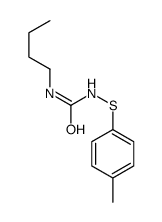 1-butyl-3-(4-methylphenyl)sulfanylurea Structure