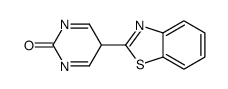 5-(1,3-benzothiazol-2-yl)-5H-pyrimidin-2-one结构式