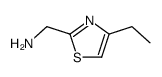 1-(4-Ethyl-1,3-thiazol-2-yl)methanamine结构式