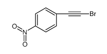 Benzene, 1-(bromoethynyl)-4-nitro-结构式