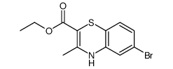 ethyl 6-bromo-3-methyl-4H-1,4-benzothiazine-2-carboxylate Structure