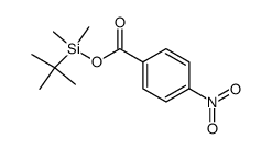 tert-butyldimethylsilyl 4-nitrobenzoate Structure