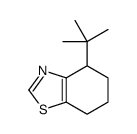 4-tert-butyl-4,5,6,7-tetrahydro-1,3-benzothiazole结构式