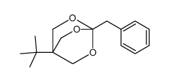 4-benzyl-1-tert-butyl-3,5,8-trioxabicyclo[2.2.2]octane结构式