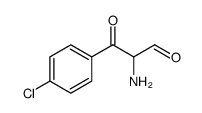 Benzenepropanal, α-amino-4-chloro-β-oxo结构式