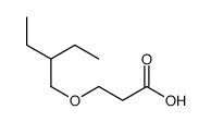 3-(2-ethylbutoxy)propionic acid结构式