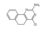 4-chloro-5,6-dihydrobenzo[h]quinazolin-2-ylamine结构式