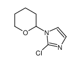 2-氯-1-(四氢-2H-吡喃-2-基)-1H-咪唑结构式