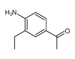 Acetophenone, 4-amino-3-ethyl- (6CI)结构式