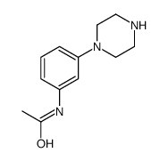 N-(3-(哌嗪-1-基)苯基)乙酰胺结构式