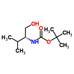 N-Boc-D-Valinol structure