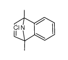 9-chloro-1,4-dimethyl-1,4-dihydro-1,4-epiminonaphthalene结构式