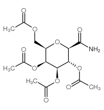 2,3,4,6-TETRA-O-ACETYL-BETA-D-GALACTOPYRANOSYL FORMAMIDE Structure