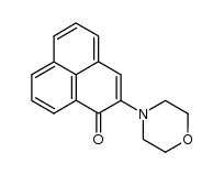 2-morpholino-phenalen-1-one结构式