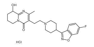 paliperidone hydrochloride Structure