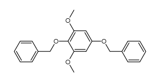 3,6-dibenzyloxy-2,4-dimethoxybenzaldehyde Structure