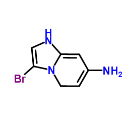 3-Bromo-1,5-dihydroimidazo[1,2-a]pyridin-7-amine Structure