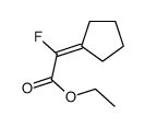 ethyl 2-cyclopentylidene-2-fluoroacetate结构式