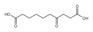 4-oxo-sebacic acid结构式