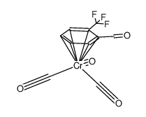 1S-(o-trifluoromethyl benzaldehyde)tricarbonylchromium结构式