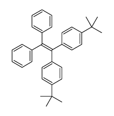 1-tert-butyl-4-[1-(4-tert-butylphenyl)-2,2-diphenylethenyl]benzene Structure