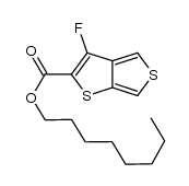 octyl 3-fluorothieno[3,4-b]thiophene-2-carboxylic acid Structure