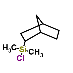 Bicyclo[2.2.1]hept-2-yl(chloro)dimethylsilane Structure