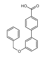 4-(3-phenylmethoxyphenyl)benzoic acid结构式