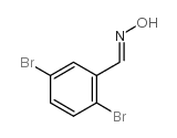 2,5-dibromobenzaldoxime Structure