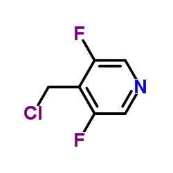 4-(Chloromethyl)-3,5-difluoropyridine Structure