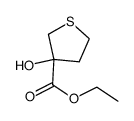 3-羟基四氢噻吩-3-羧酸乙酯结构式