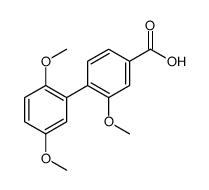 4-(2,5-dimethoxyphenyl)-3-methoxybenzoic acid Structure