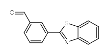 3-(Benzothiazol-2-yl)benzaldehyde结构式