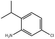 5-Chloro-2-(propan-2-yl)aniline结构式