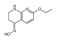 1,8-Naphthyridin-4(1H)-one,7-ethoxy-2,3-dihydro-,oxime,(E)-(9CI) picture