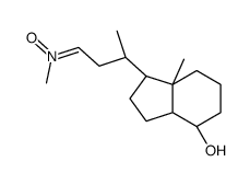 (1R,4S,7aR)-7a-Methyl-1-{(2R,4E)-4-[methyl(oxido)-λ5-azanylidene]-2-butanyl}octahydro-1H-inden-4-ol Structure