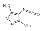 3,5-dimethylisoxazol-4-yl isocyanate structure