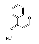 sodium,(E)-3-oxo-3-phenylprop-1-en-1-olate结构式