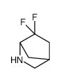 6,6-Difluoro-2-aza-bicyclo[2.2.1]heptane结构式