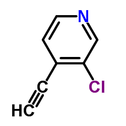 3-Chloro-4-ethynylpyridine Structure