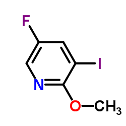 5-Fluoro-3-iodo-2-methoxypyridine Structure