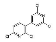 2,6-dichloro-3-(2,6-dichloropyridin-4-yl)pyridine Structure