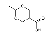 1,3-Dioxane-5-carboxylicacid,2-methyl-,cis-(9CI)结构式