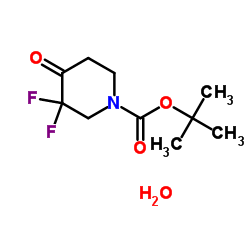 tert-Butyl 3,3-difluoro-4-oxopiperidine-1-carboxylate hydrate picture