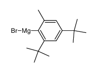 2,4-ditert-butyl-6-methylphenylmagnesium bromide结构式