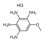 5-methoxy-1,2,3,4-benzenetetraamine trihydrochlorate Structure
